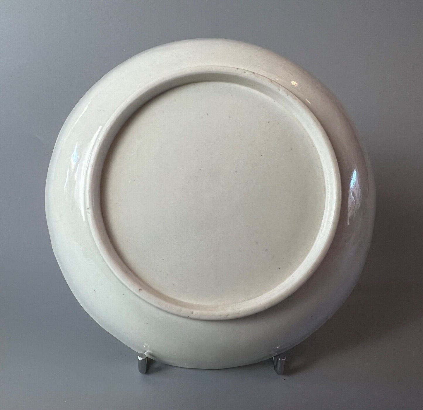 A c.1785-95 Caughley moulded, half-fluted form, prob. Chamberlain decorated #2