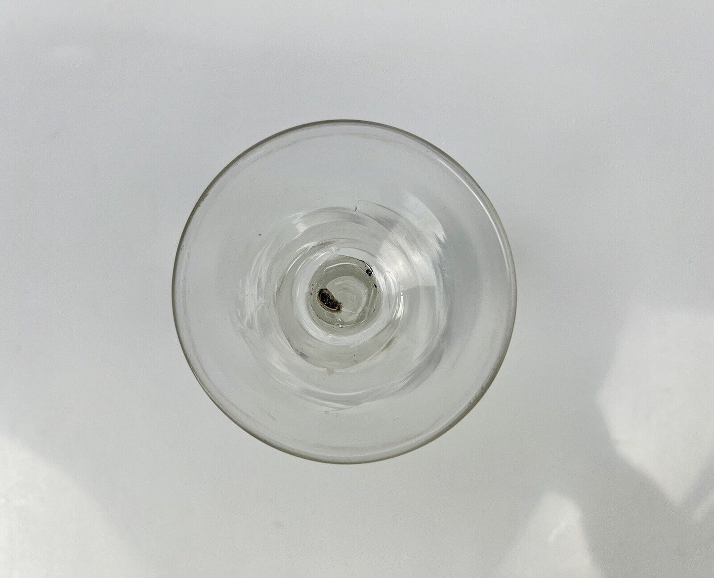 An Engraved Short Wine Glass c.1760