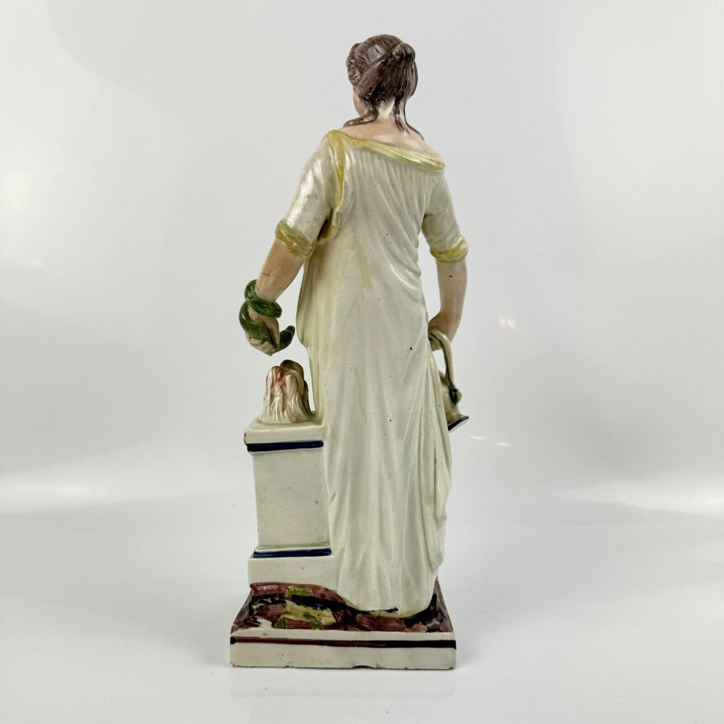 A fine figure of Hygiea, goddess of health. c1790. Attributed to Neale and Co.