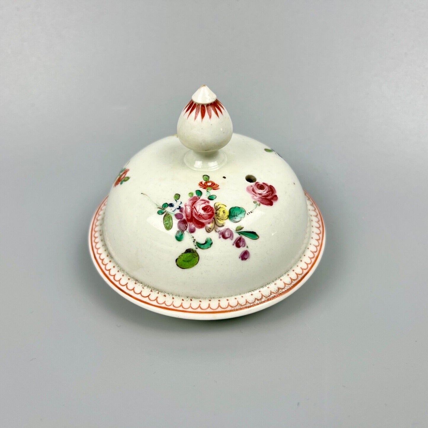 A fine John Pennington Liverpool coffee pot with comma terminal c1775-85