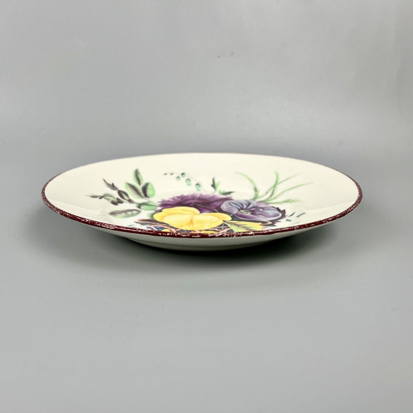 A Don Pottery 'Fine White Earthenware' dessert plate c1810. Ex-John Griffin.