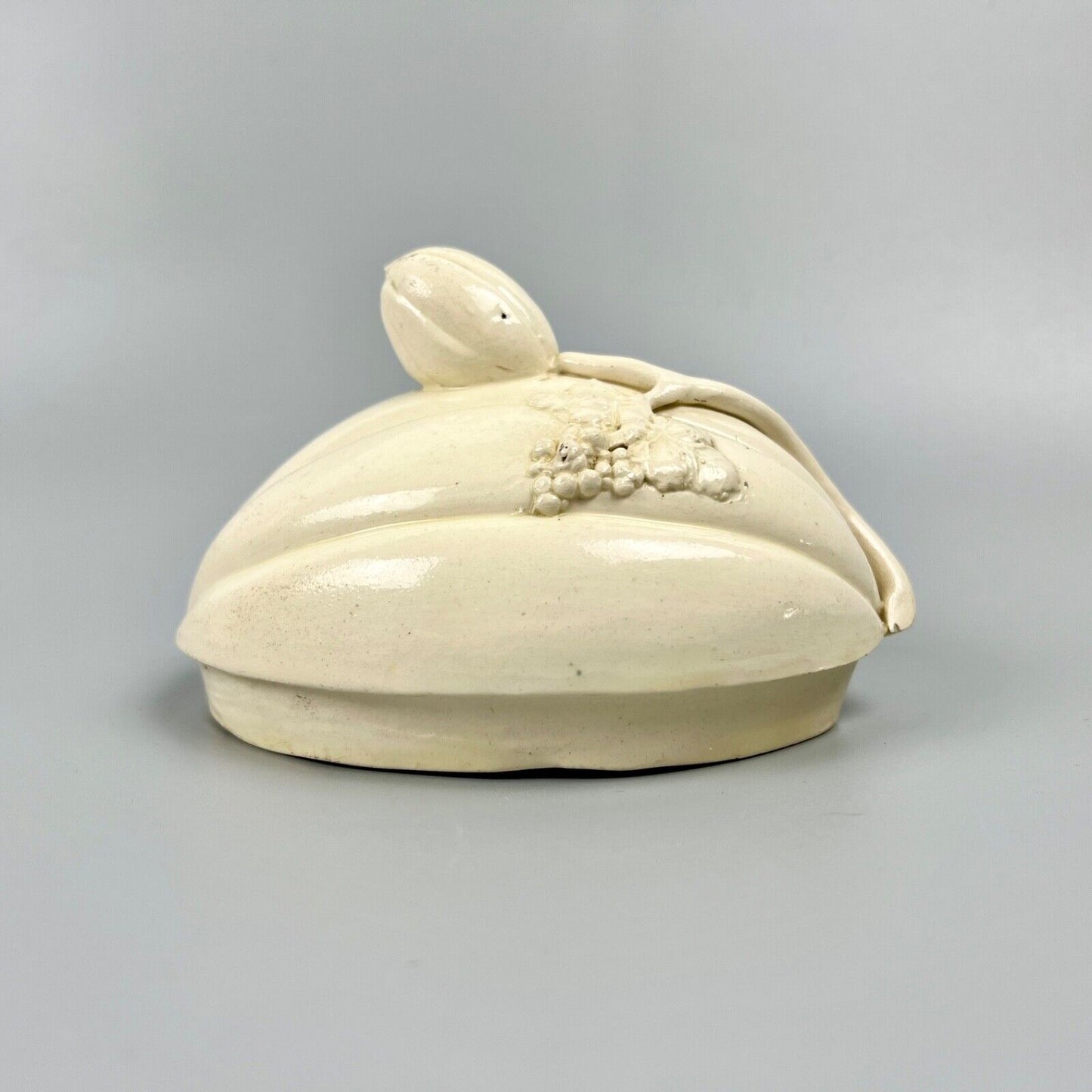 A rare Yorkshire or Staffordshire creamware Melon-shaped tureen c.1760-70
