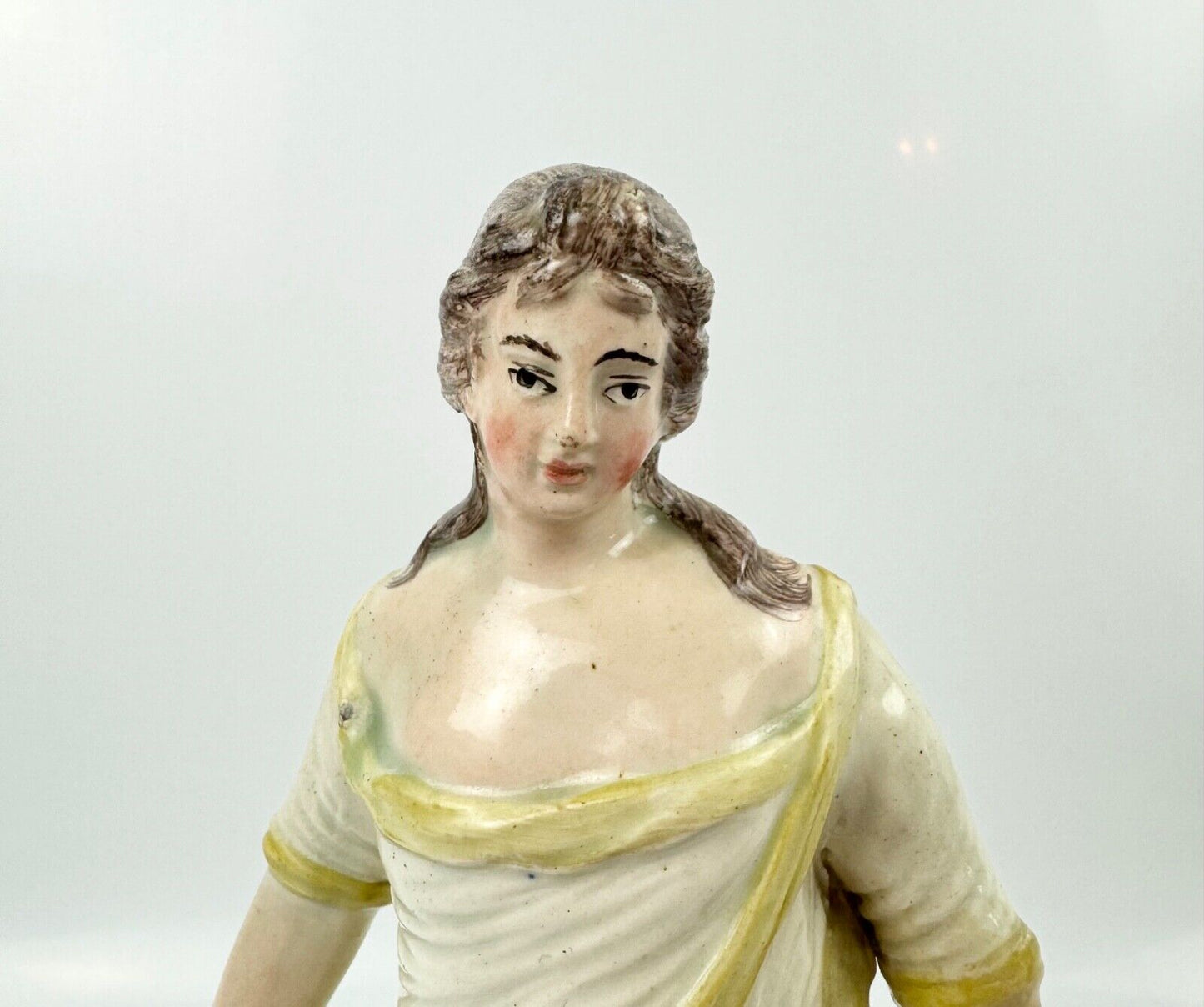 A fine figure of Hygiea, goddess of health. c1790. Attributed to Neale and Co.