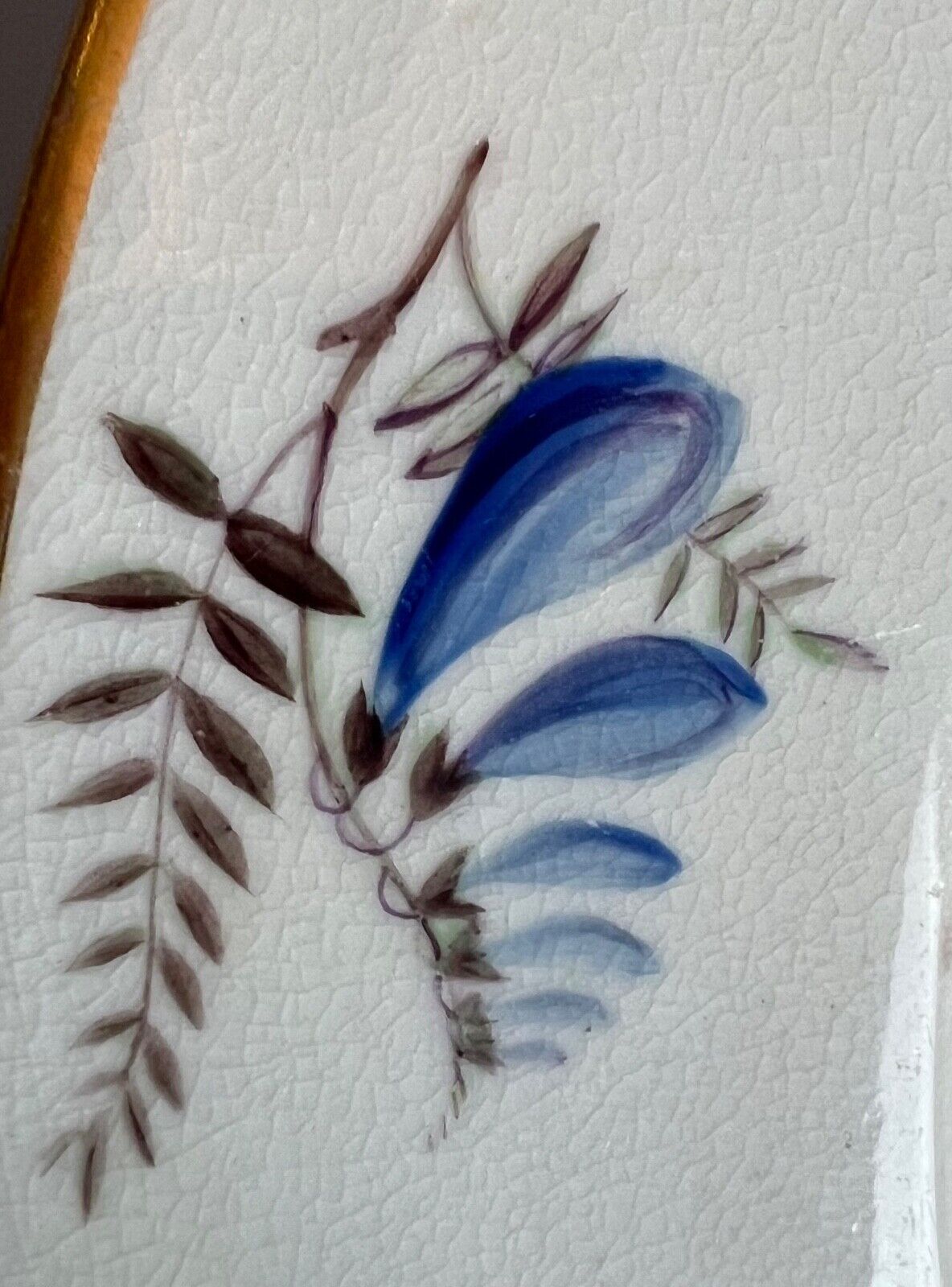 A fine c.1820 Derby floral plate in the style of Leonard Lead (1787-1869).
