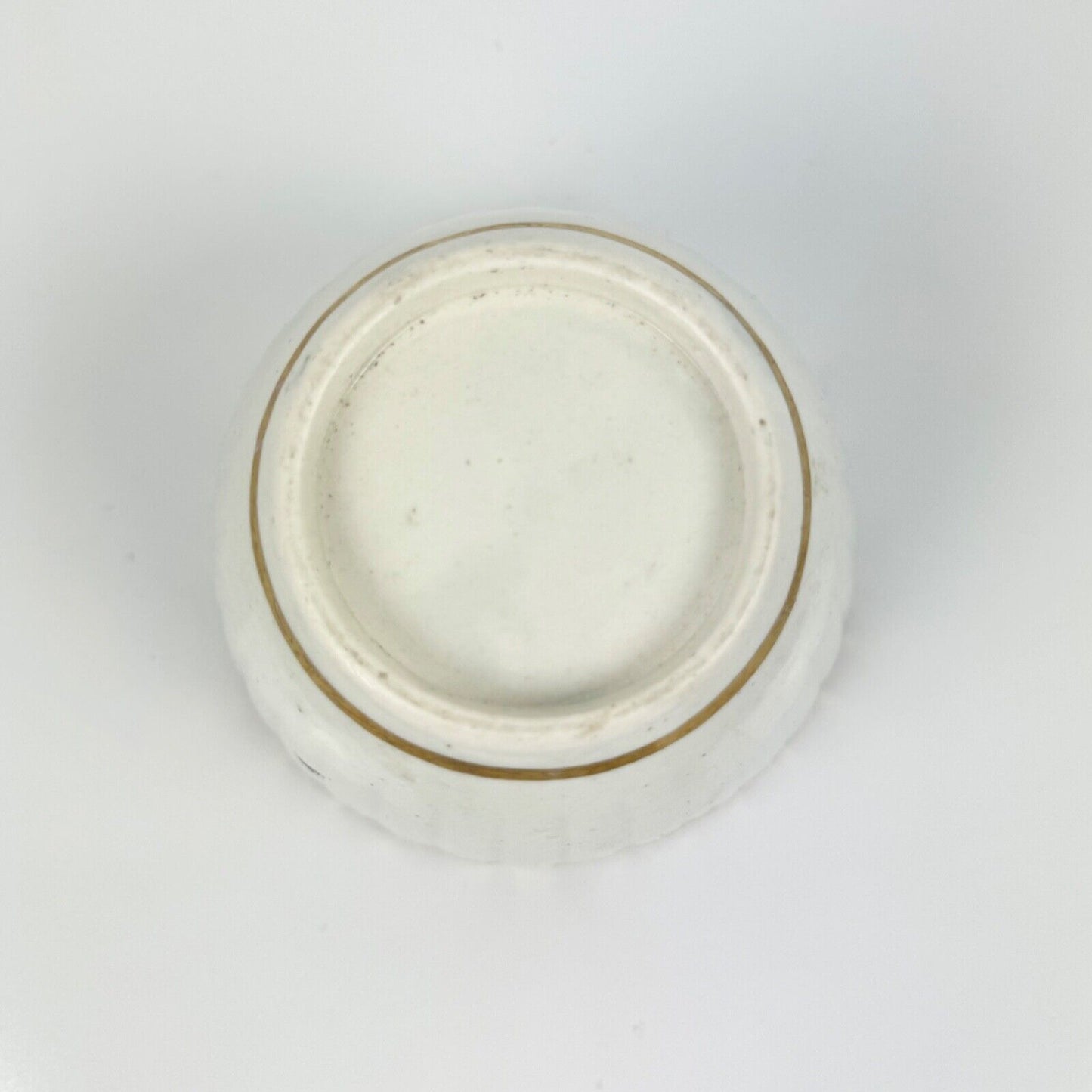 A good Caughley fluted sucrier and cover probably Chamberlain decorated c.1780