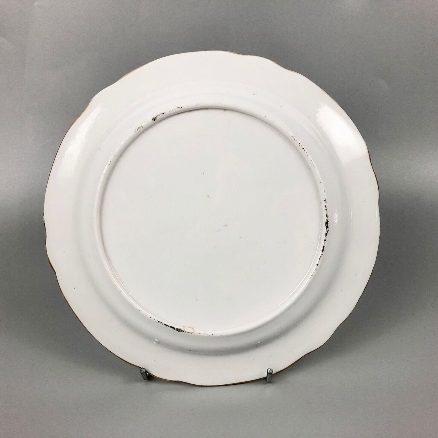 A Herculaneum Pottery, Liverpool floral-painted plate c.1805-10