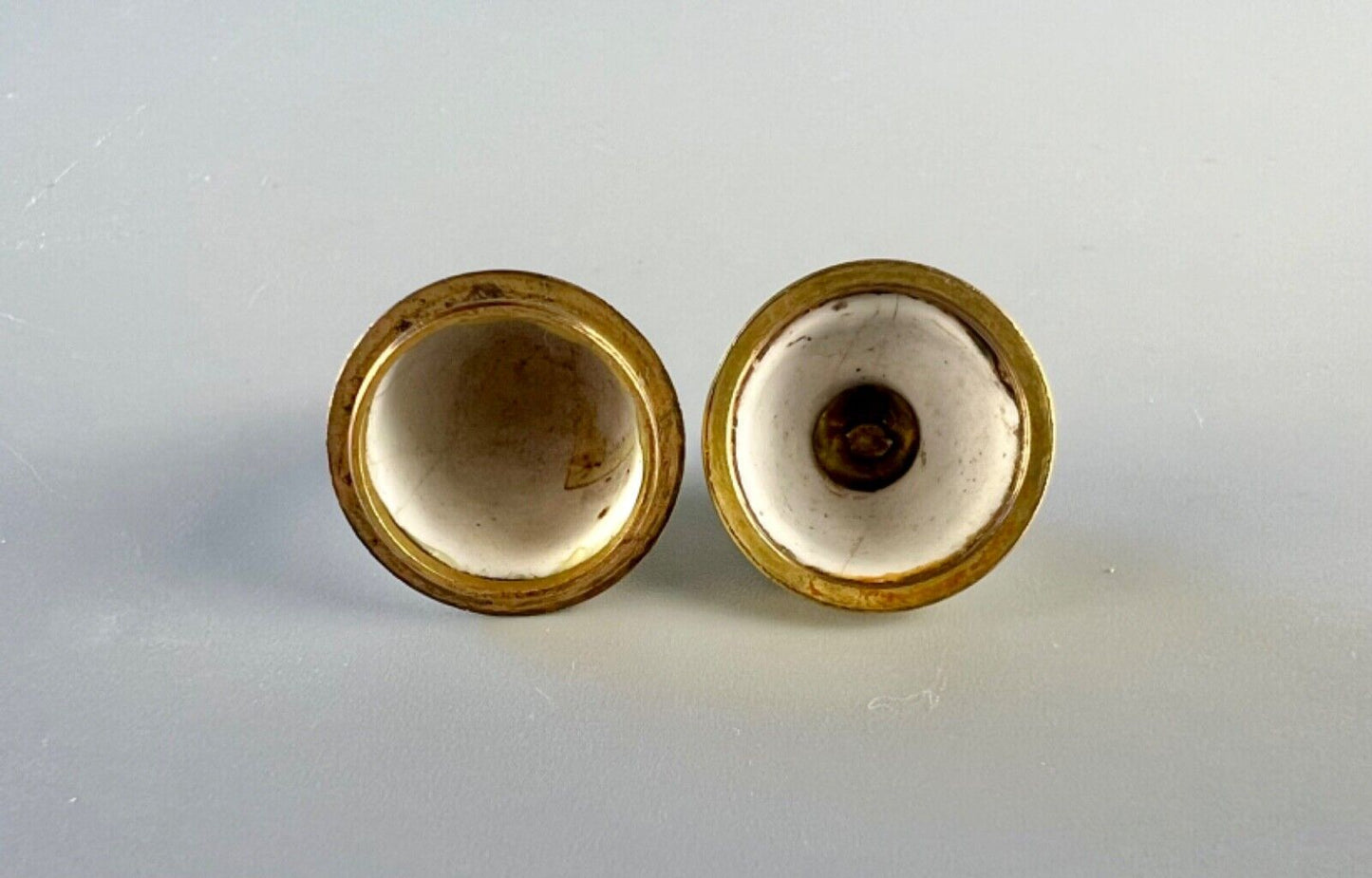 A rare and unusually small late 18thc egg-shaped Birmingham/Staffs enamel box