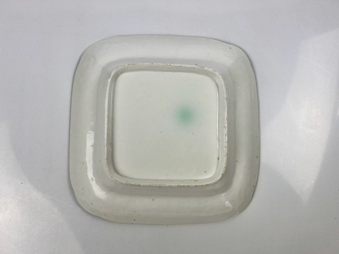 A Swansea porcelain moulded dessert dish with indented corners c.1815-20