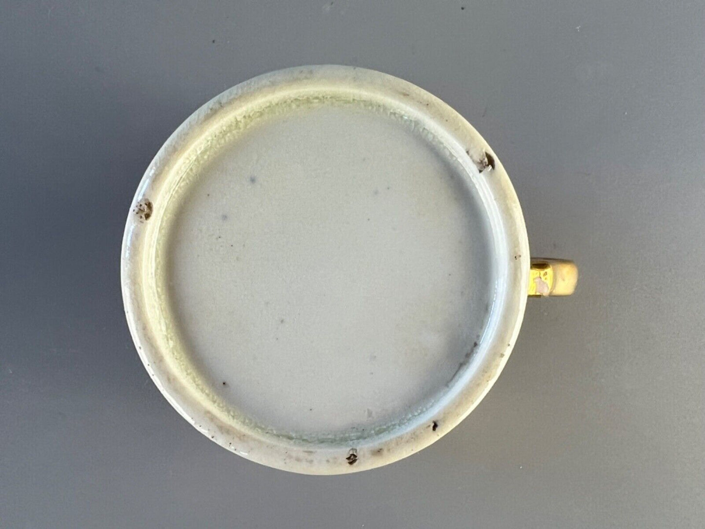 An early 19thc Herculaneum Liverpool coffee can in pattern 463 c.1810