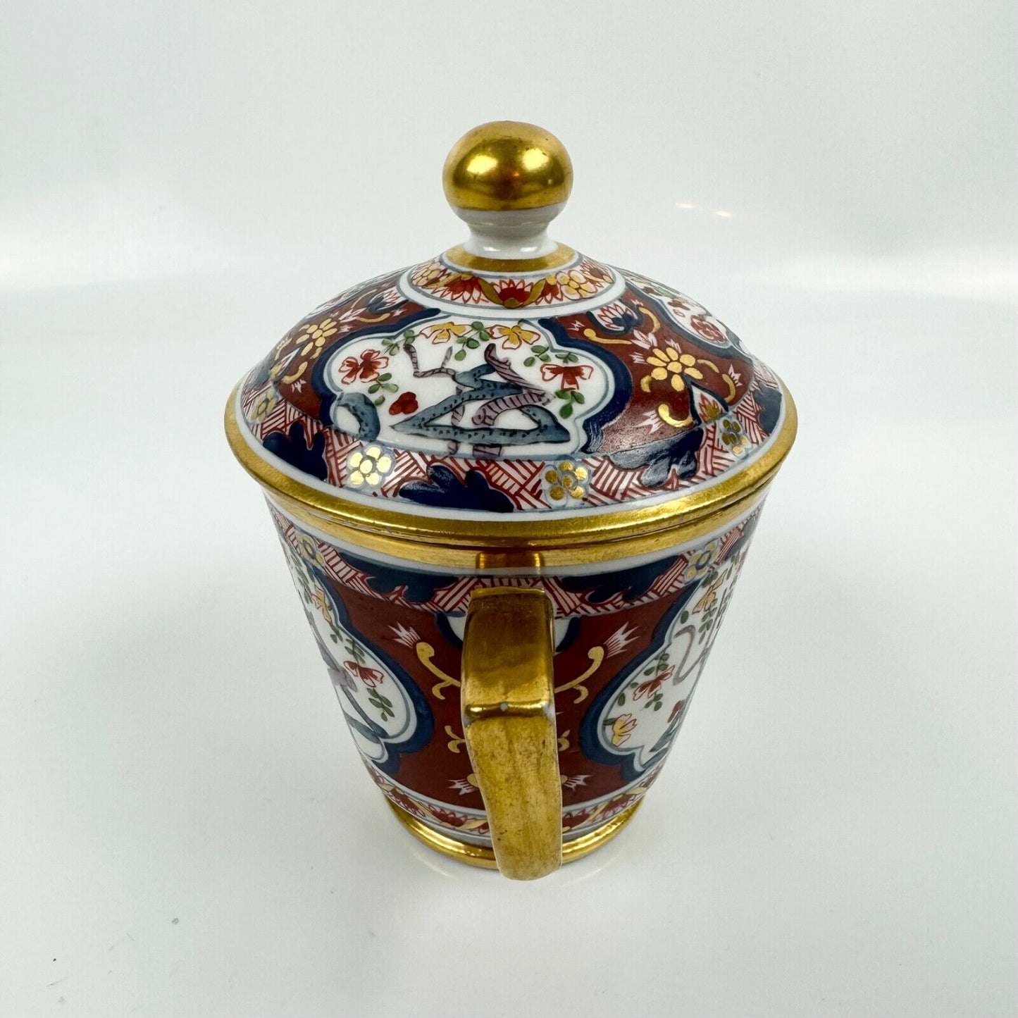 A rare Antique English Coalport Porcelain Custard Cup c.1800-1810
