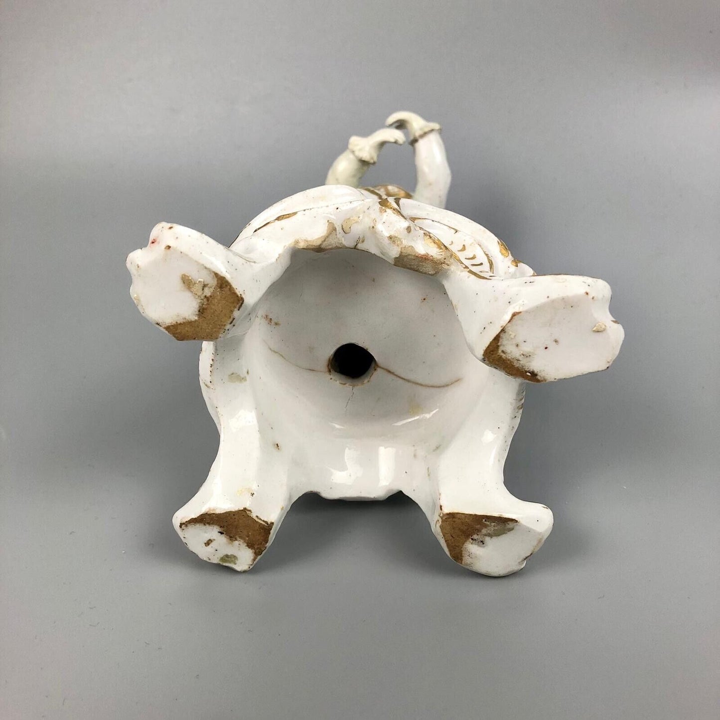 A Bow porcelain "New Dancer" female figure on a scroll base. c.1775