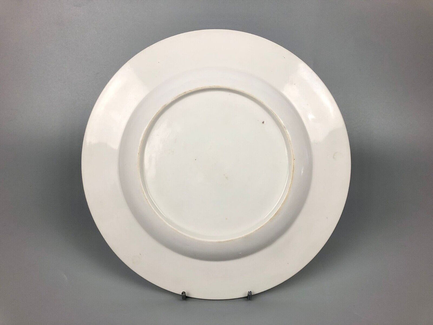 A Chelsea-Derby plate. Probably a replacement for a Bristol service. c.1775