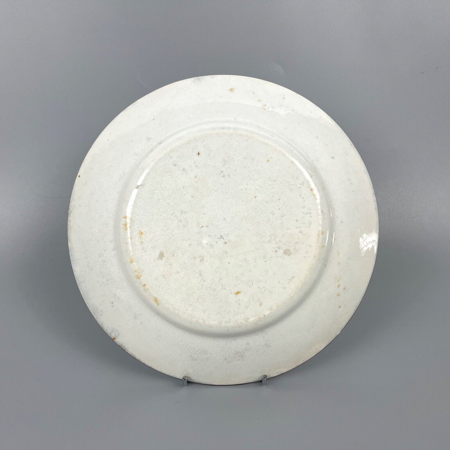A Don Pottery 'Fine White Earthenware' dessert plate c1810. Ex-John Griffin.