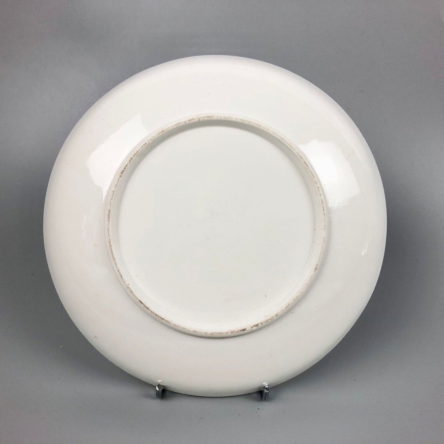 A Welsh (Swansea) porcelain saucer dish with duck egg body. c.1815