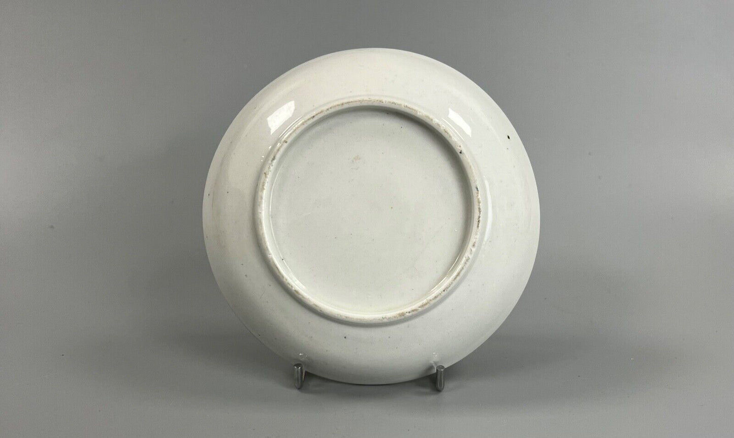 A c.1787-95 New Hall clip handle cup and saucer in pattern number 170