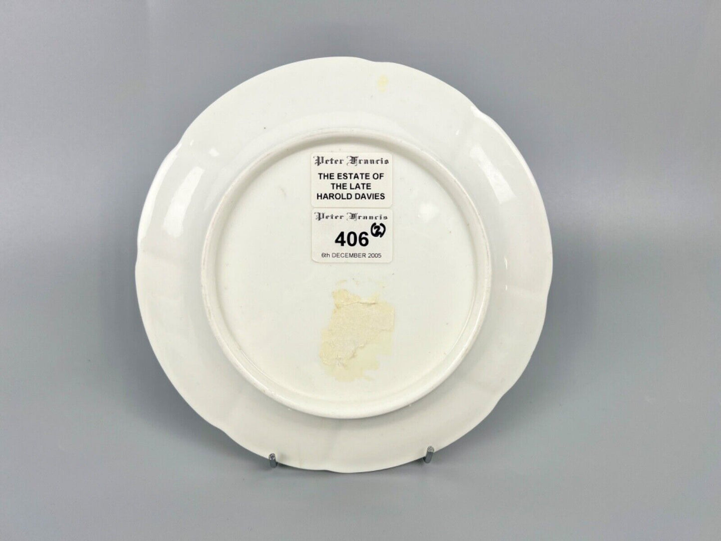 A Welsh (Swansea) cruciform shape porcelain dish with duck egg body. c.1815