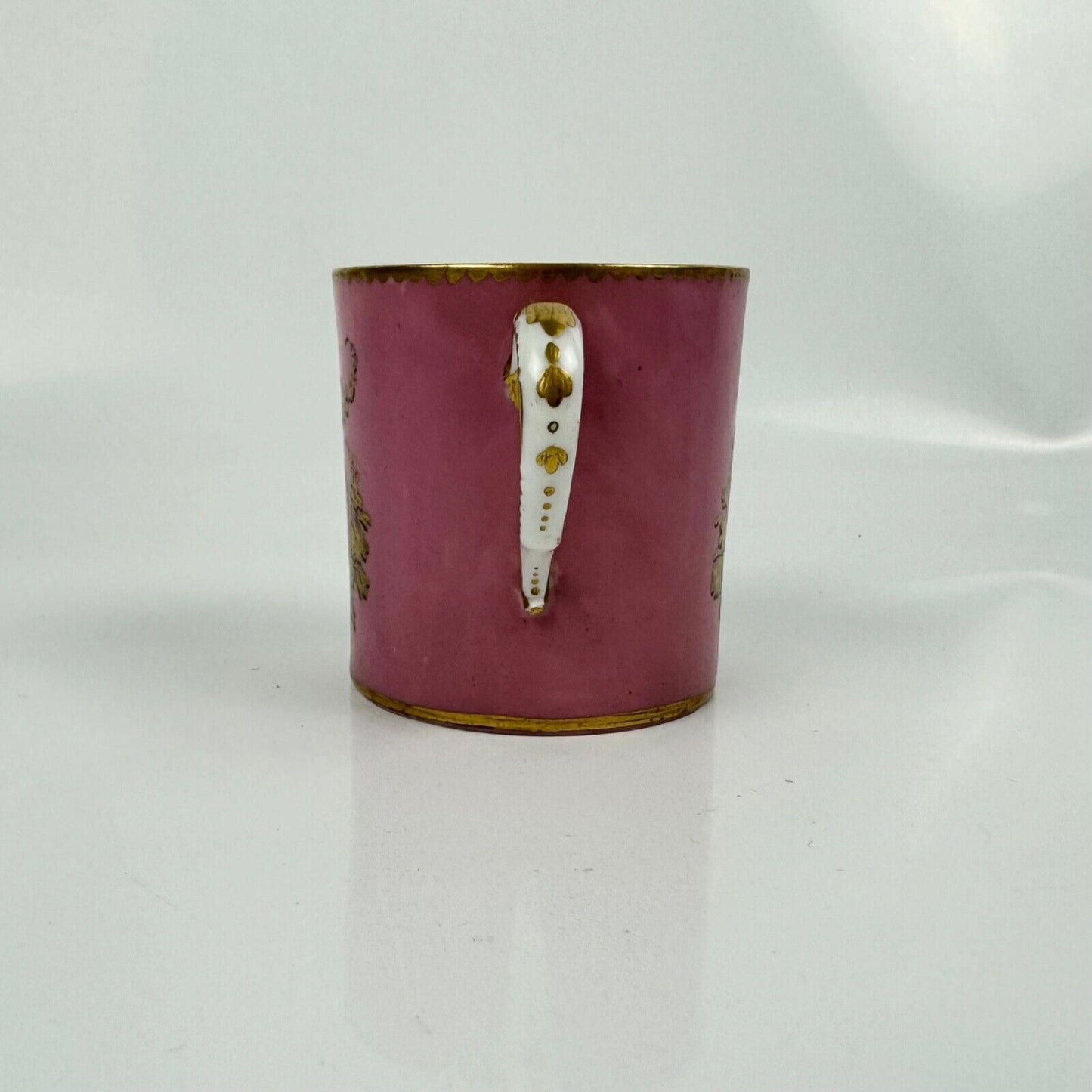 A Sèvres coffee can (gobelet litron) of the 3rd size with tooled gilding. c