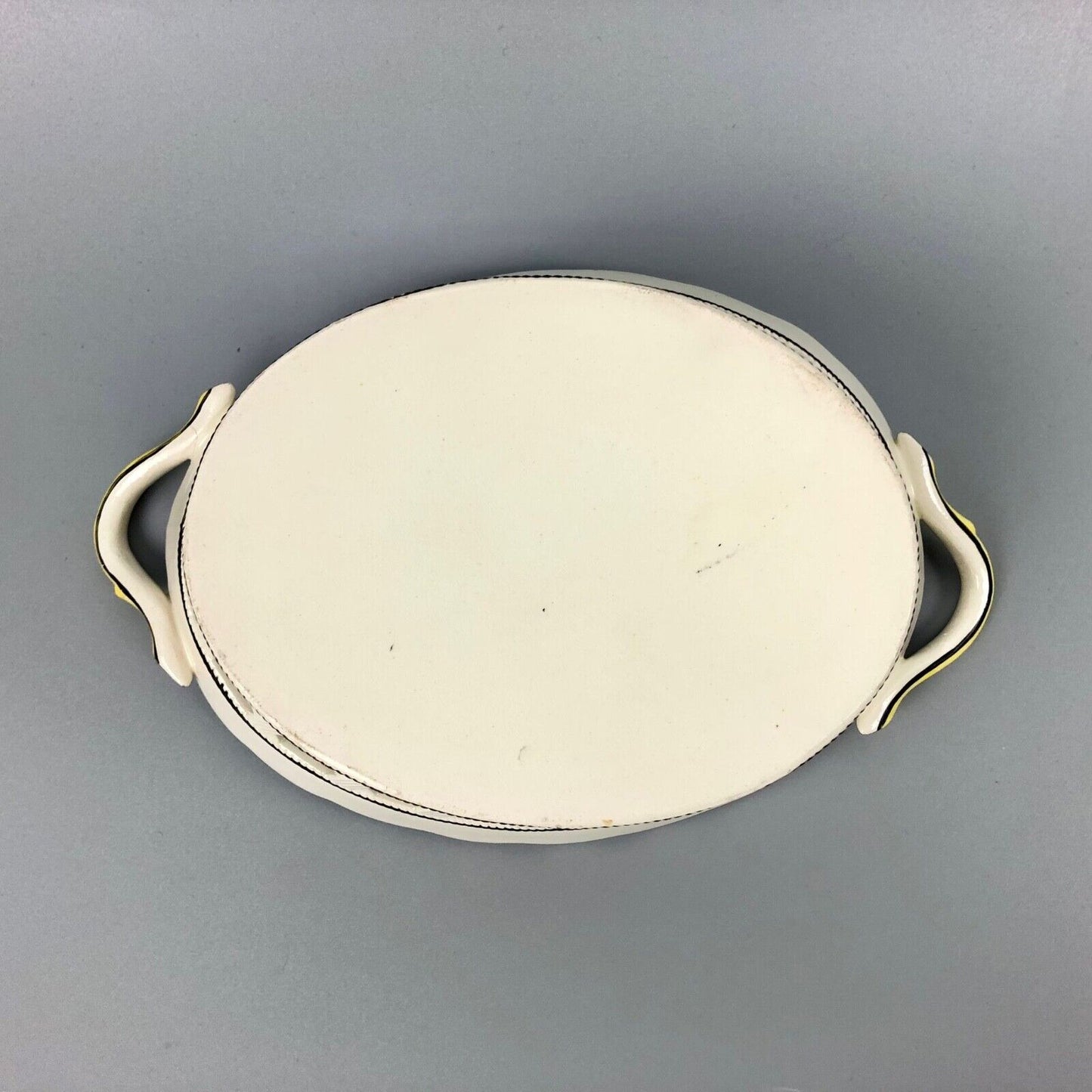 Ex-Bowes Museum Davenport enamelled creamware basket and cover. c.1805