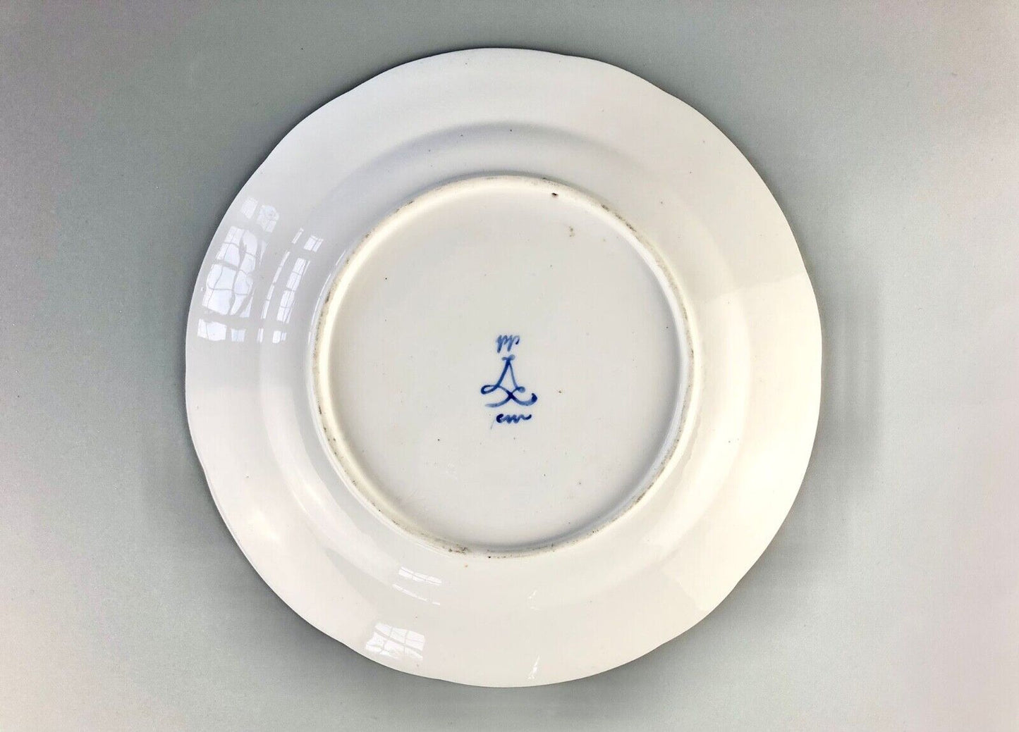 A Sevres Porcelain Plate (assiette) 1793