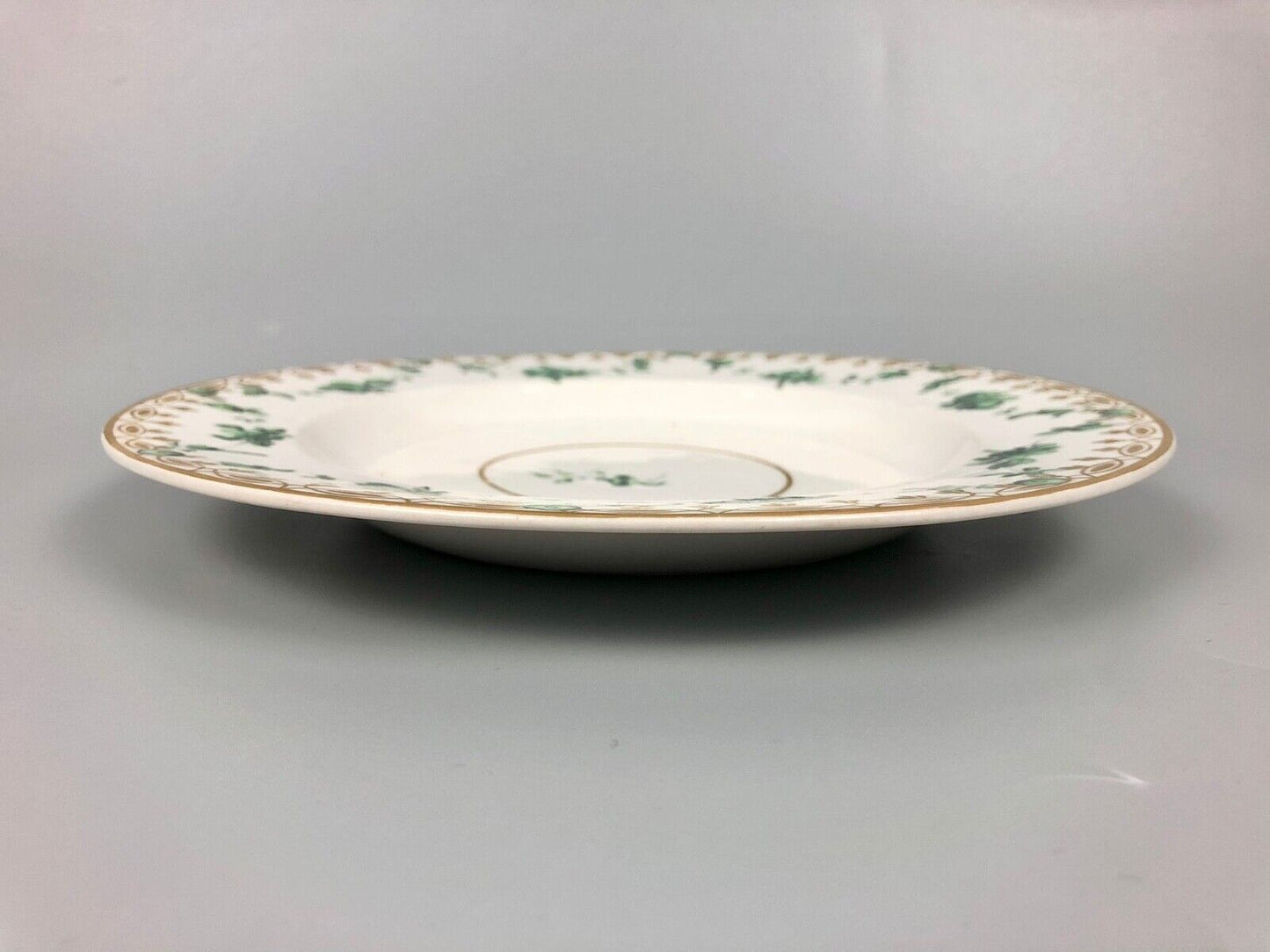 A Chelsea-Derby plate. Probably a replacement for a Bristol service. c.1775