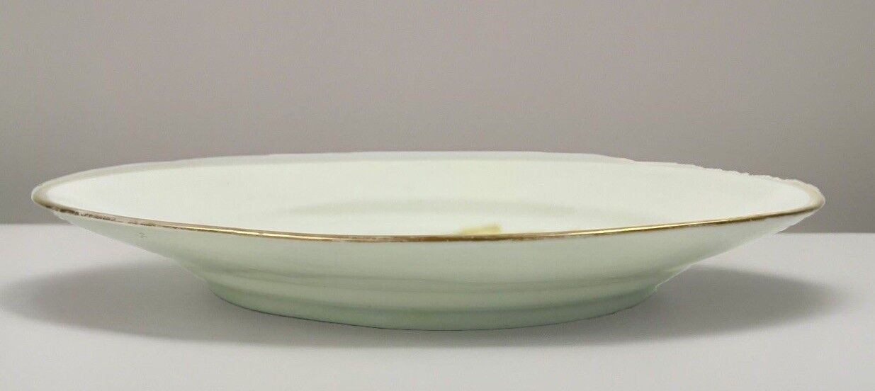 "Quaker" Pegg Derby Botanical Plate With "Variegated Iris" Study. c.1813-15.