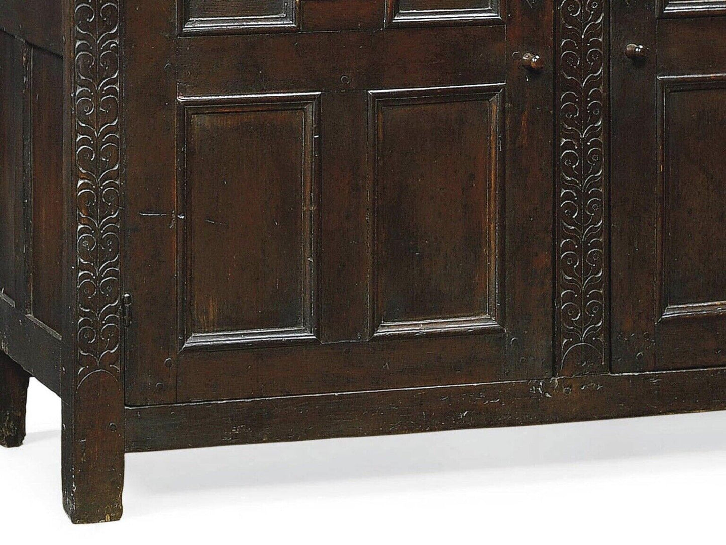 Superlative Antique 17thC Vernacular Oak Court Cupboard Dresser Sideboard