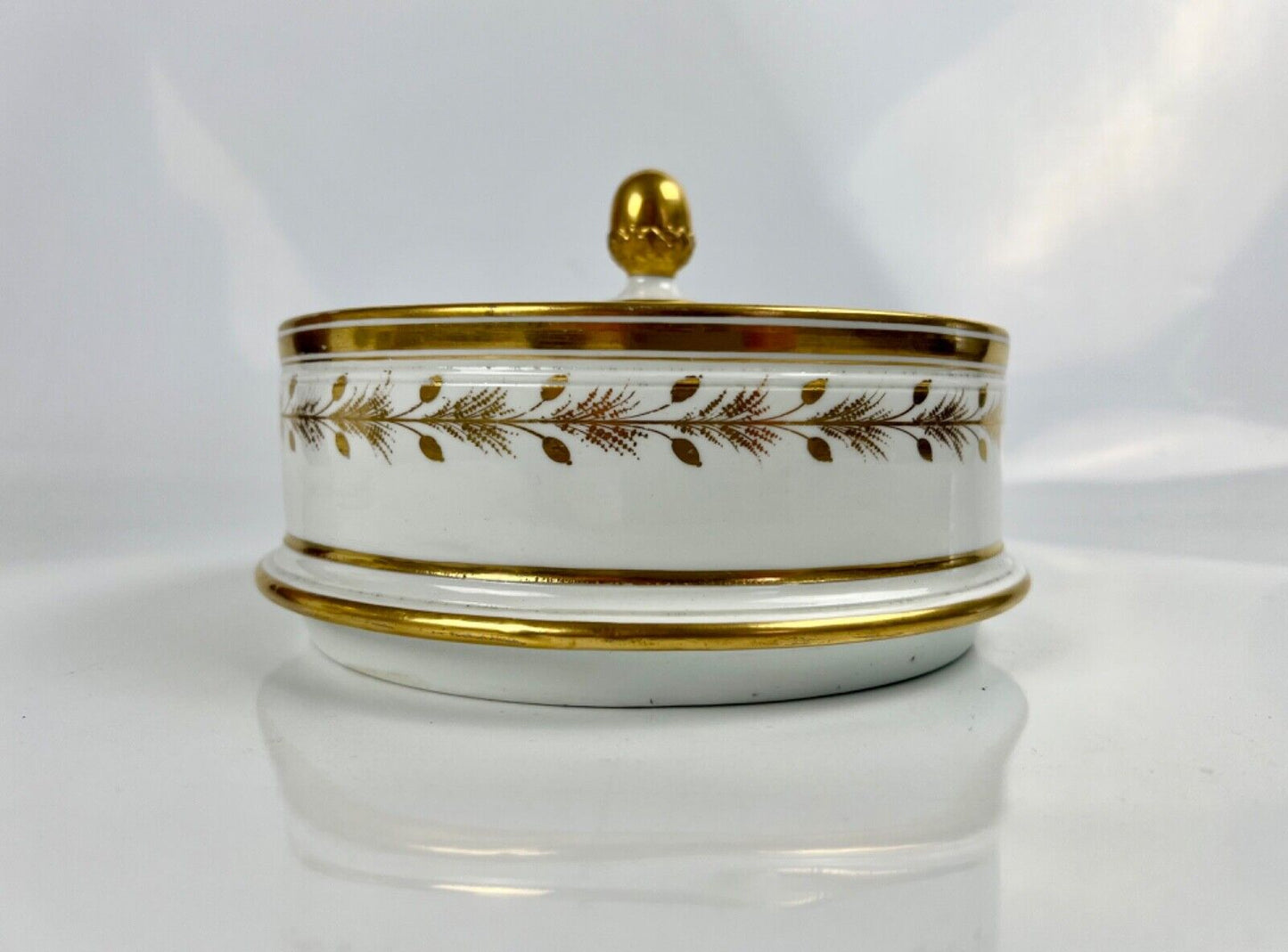 A superb Derby Quaker Pegg pattern 392 botanical painted ice pail. c.1815