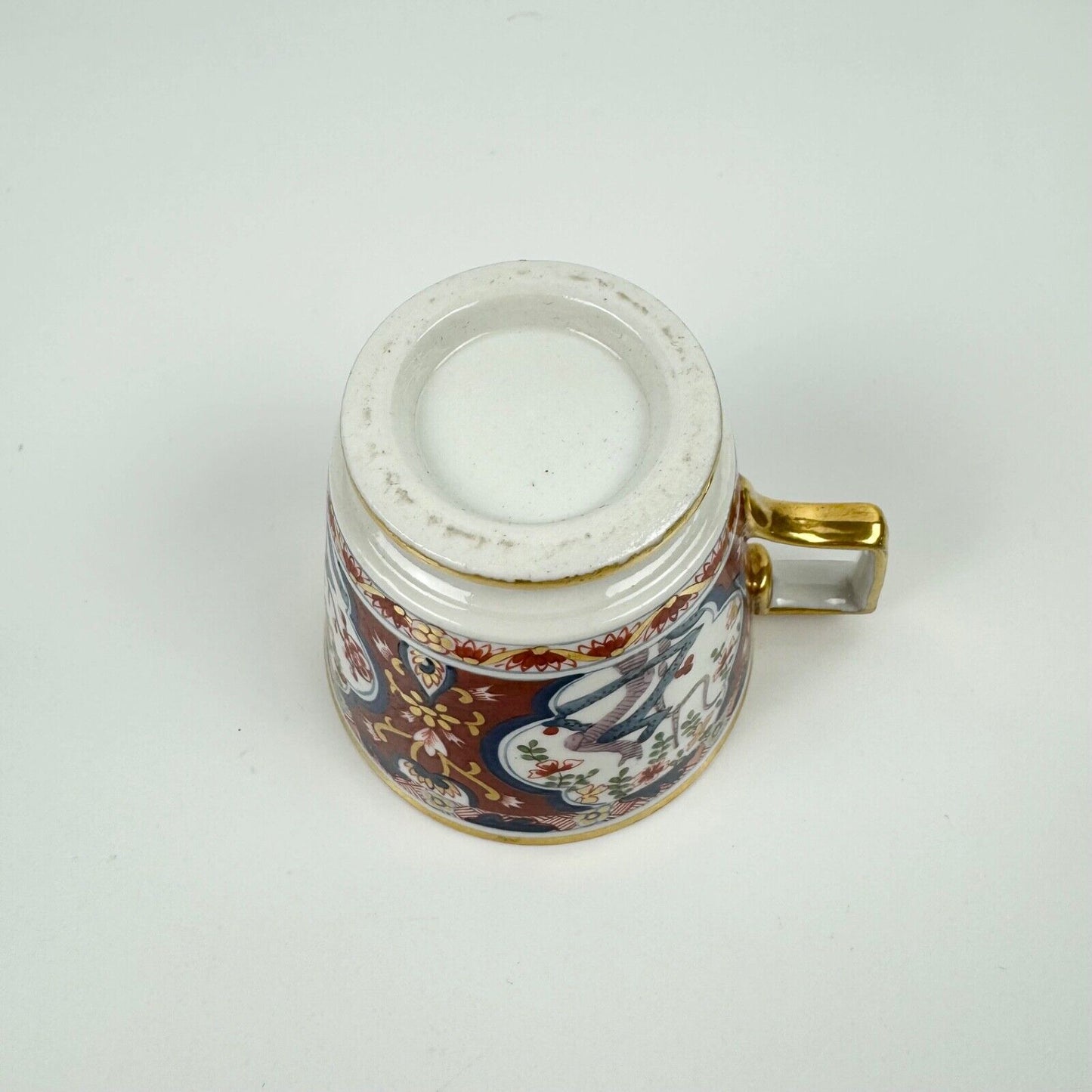 A rare Antique English Coalport Porcelain Custard Cup c.1800-1810