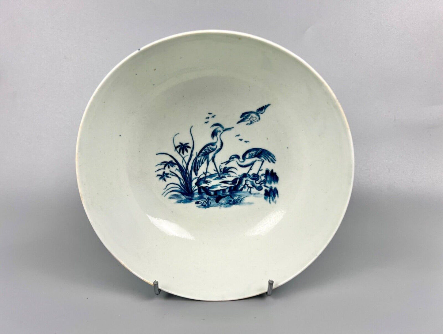 A Late 18thc Philip Christian Liverpool Large Bowl With Rare Prints. c1775