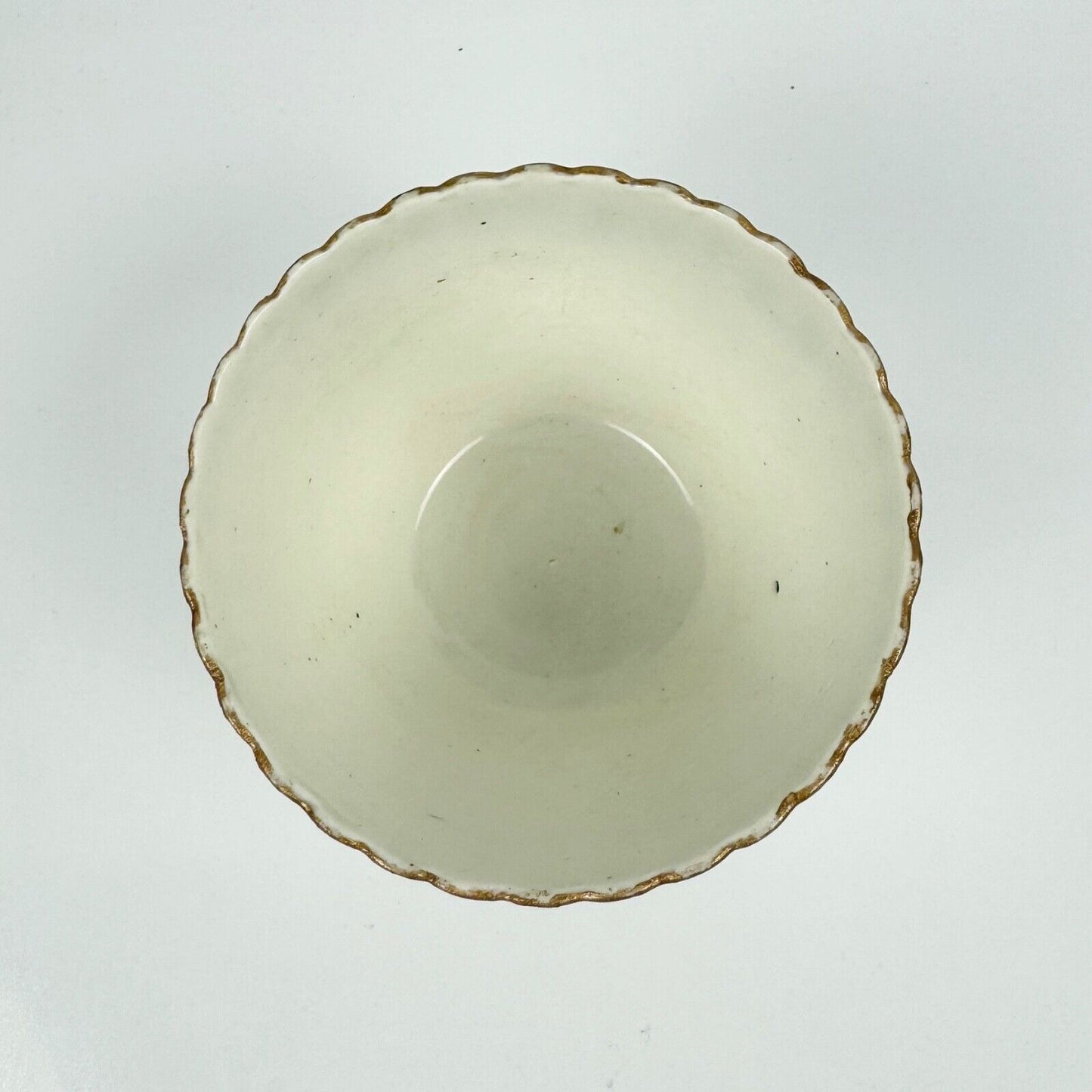 A good Caughley fluted sucrier and cover probably Chamberlain decorated c.1780