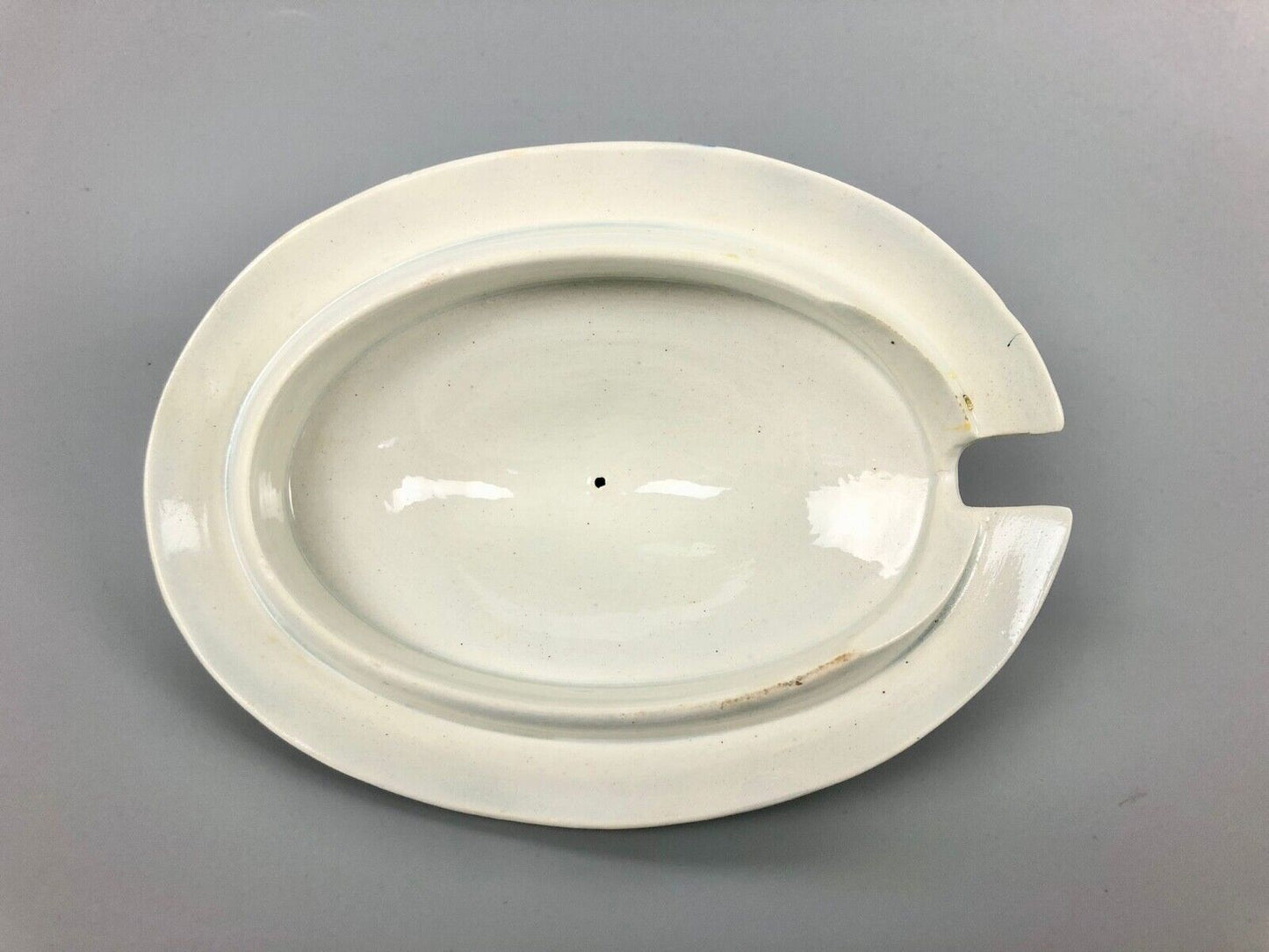 A scarce early 19thc Fell Newcastle pearlware sauce tureen c.1800-20