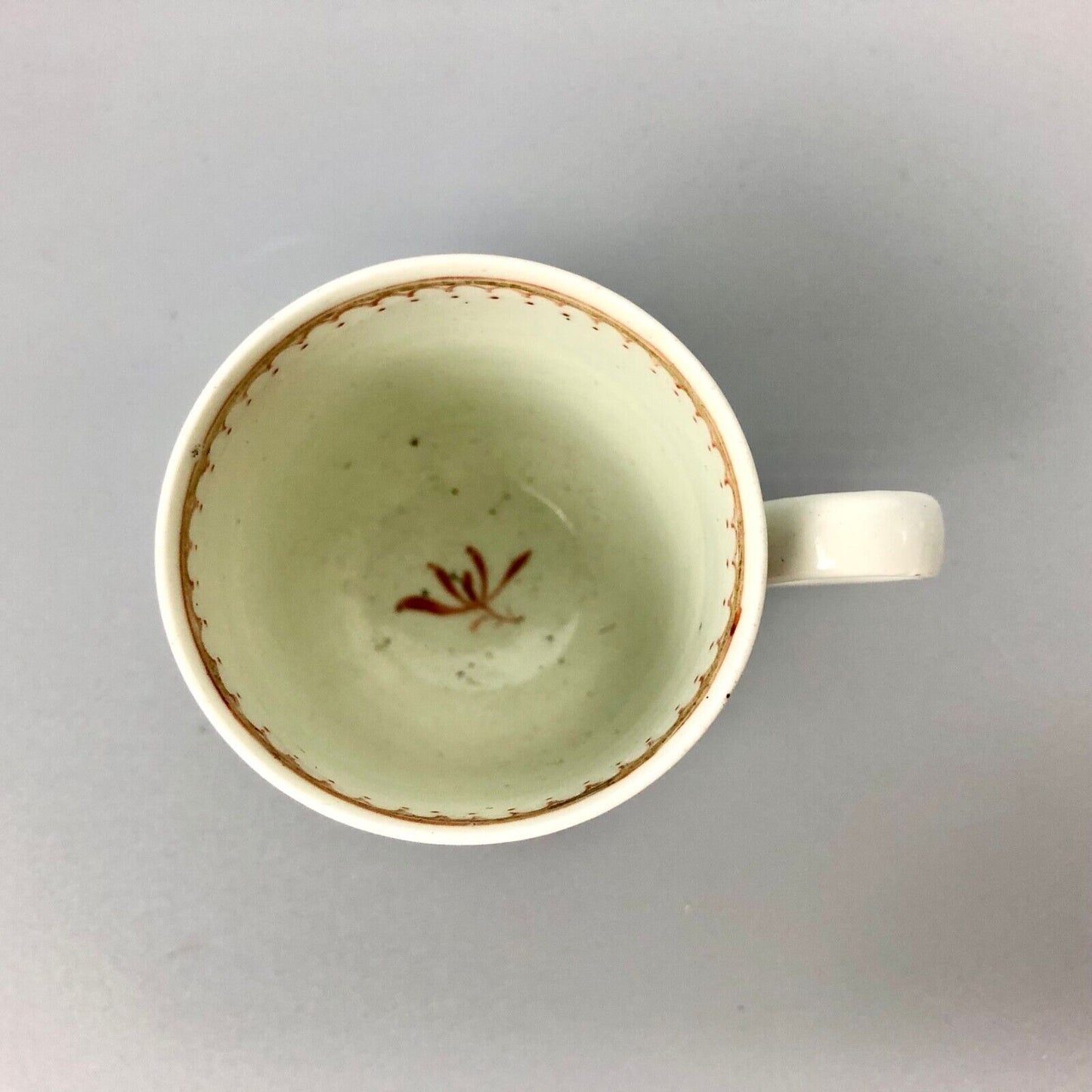 A Worcester famille rose-style coffee cup. c.1765