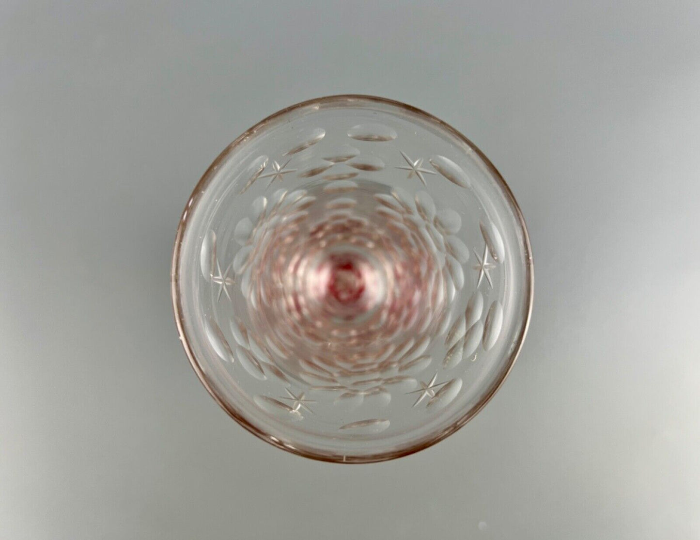 A rare early 18thc. colour twist glass goblet and cover c.1730