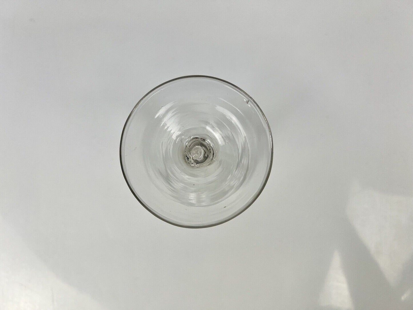 A Single Series Opaque Twist Wine Glass c.1760