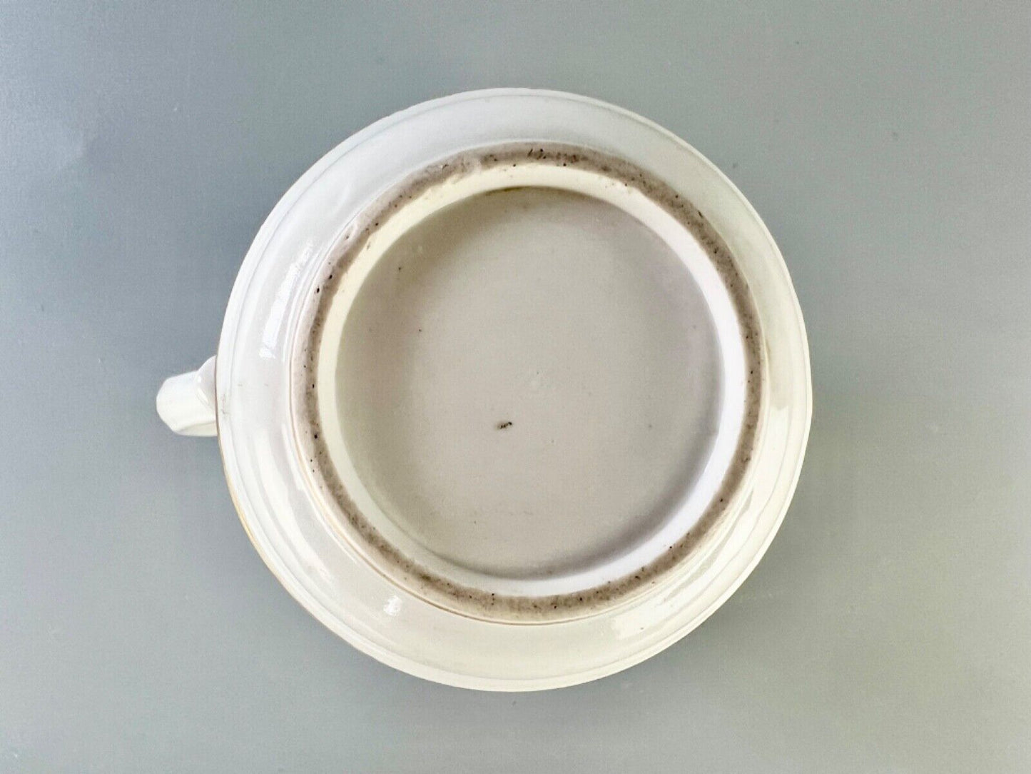 A Barr Worcester drum-shaped cream jug c.1795