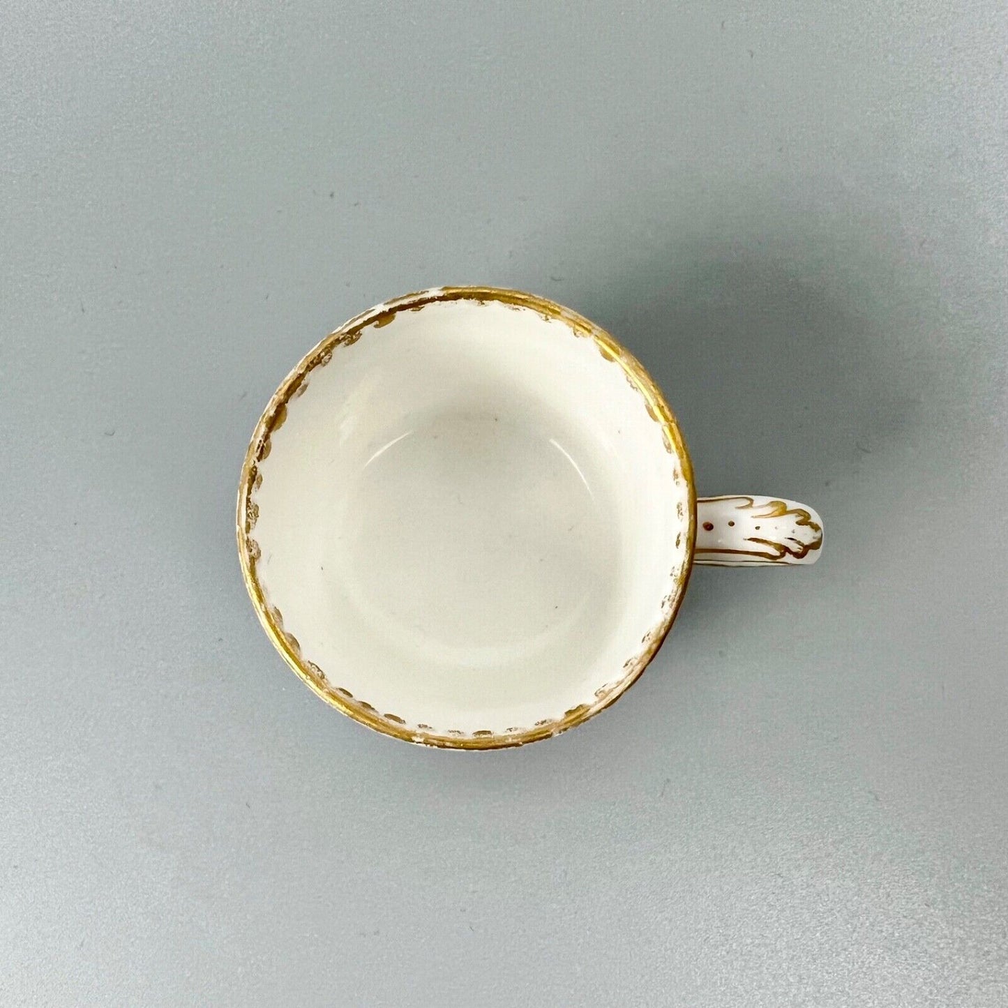 A Sèvres coffee can (gobelet litron) of the 4th size. Floral decoration. c.1770.