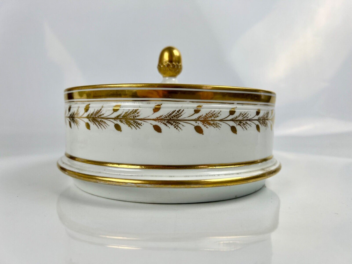 A superb Derby Quaker Pegg pattern 392 botanical painted ice pail. c.1815
