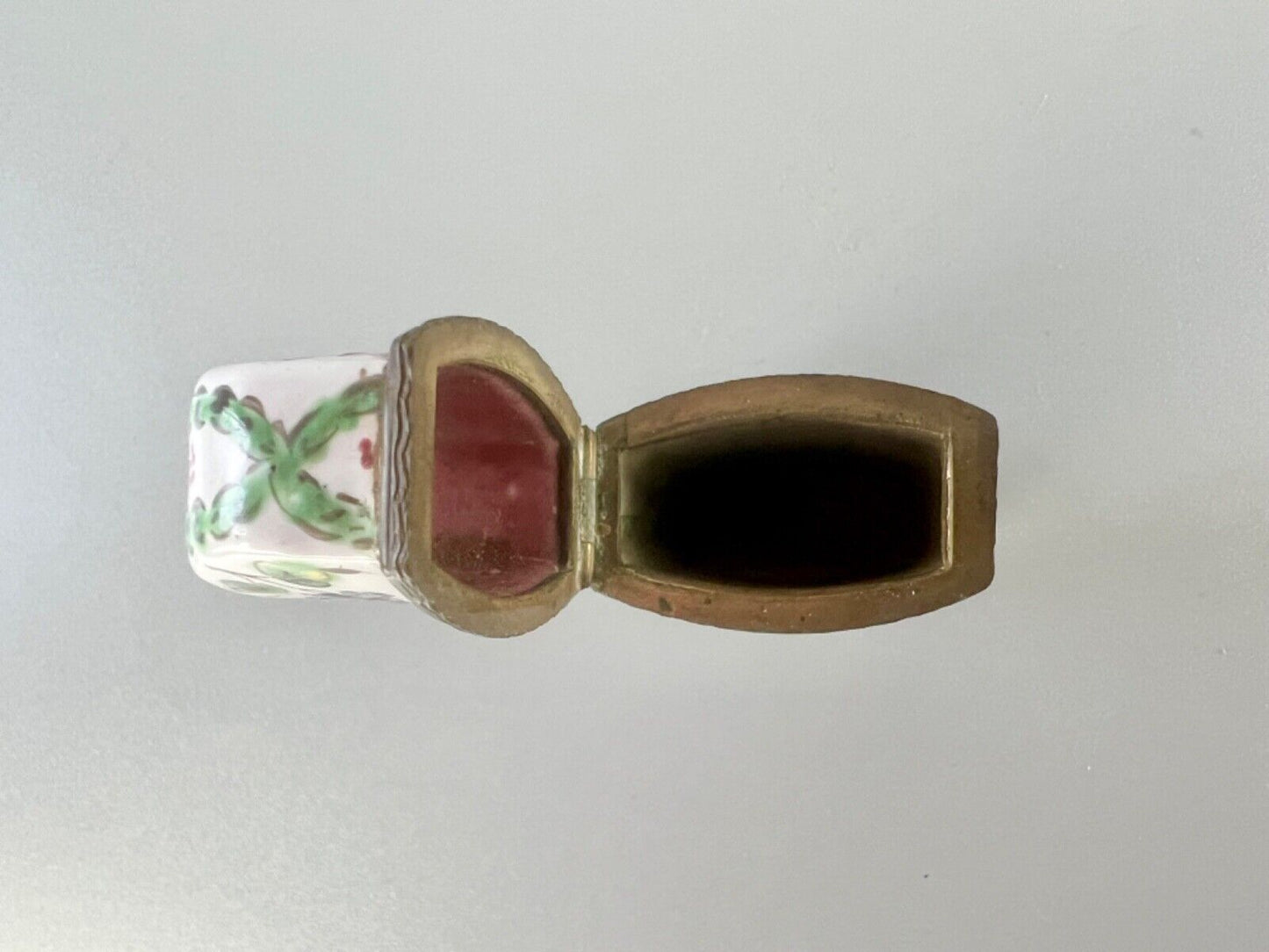 A rare c1775 Birmingham/South Staffs enamel scent bottle case