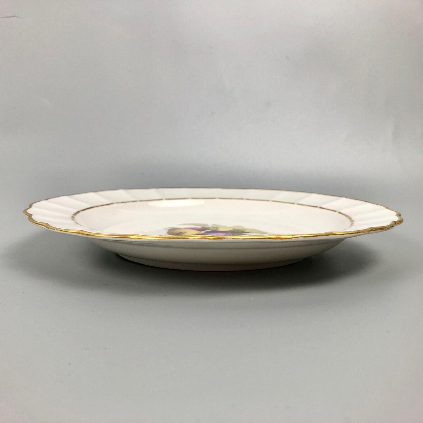 A Derby plate from the Pepper Arden Service painted by William Billingsley c1790