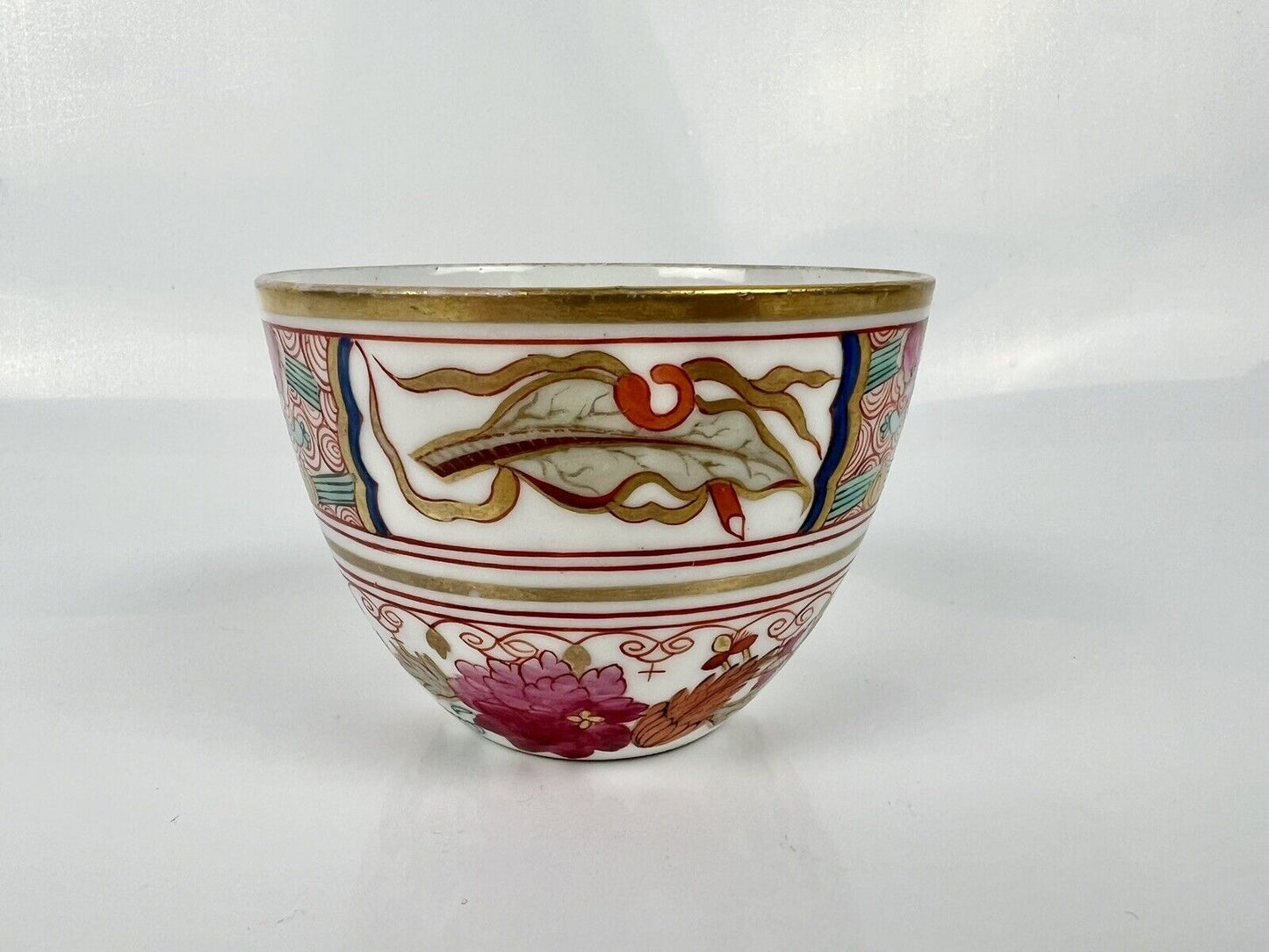 A Rare Herculaneum Liverpool Tea Cup And Saucer In Pattern 327. c1815