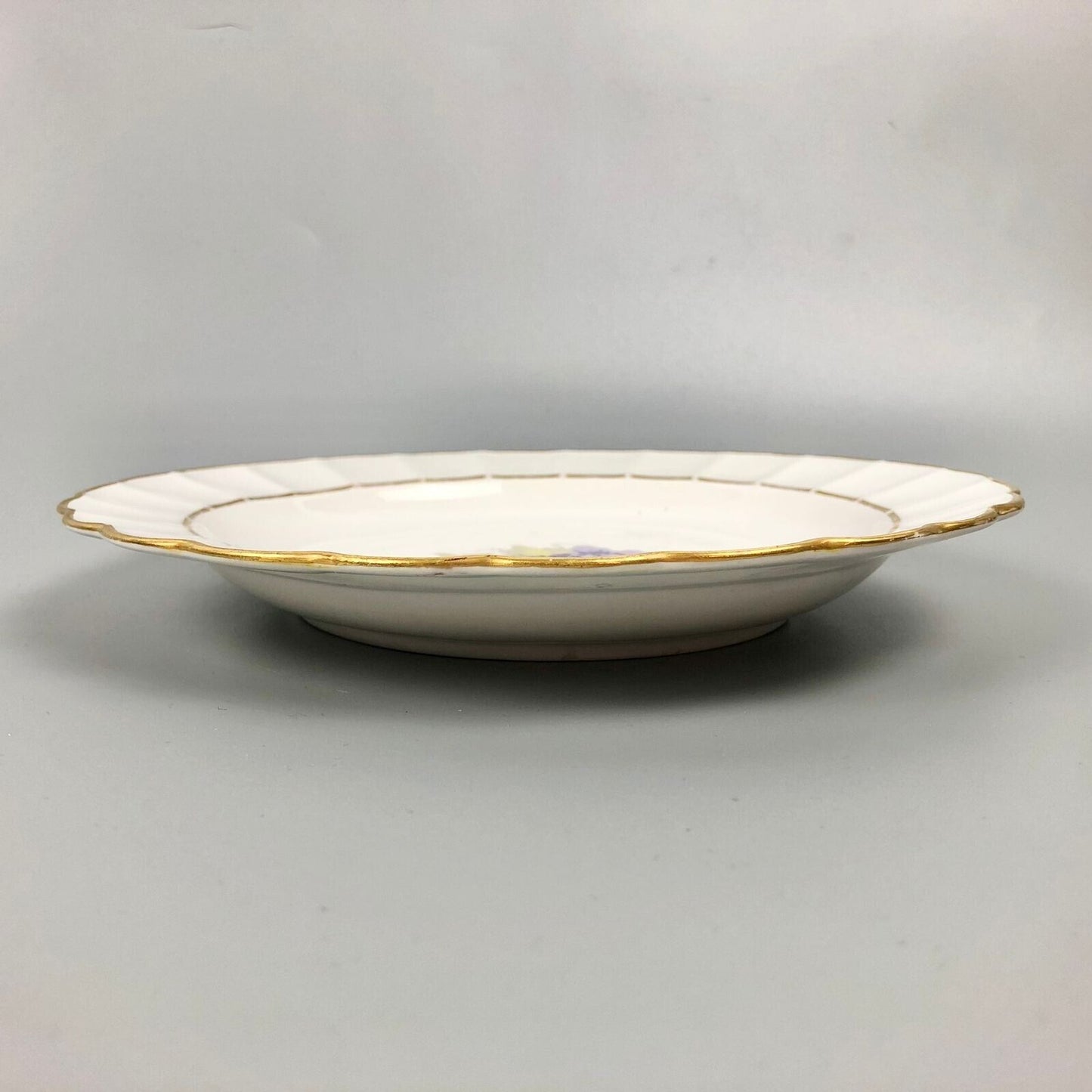 Derby plate from the Pepper Arden Service painted by William Billingsley c1790