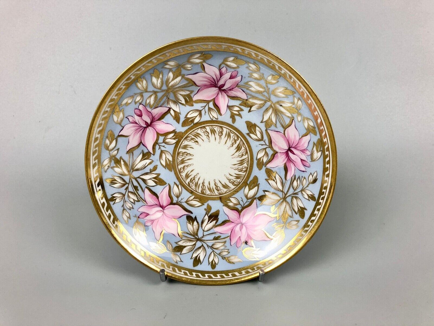 A Job Ridgway and Sons 'Grecian' true trio in pattern number 2/5 c.1815