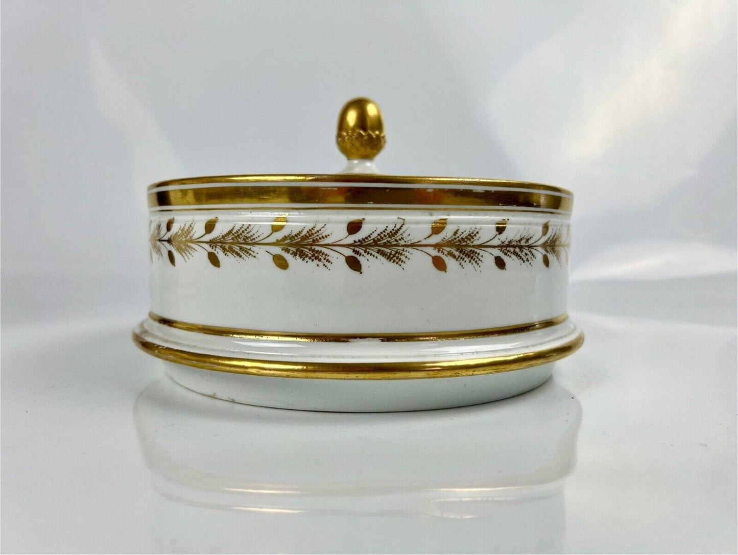 A superb Derby Quaker Pegg pattern 392 botanical painted ice pail. c.1815