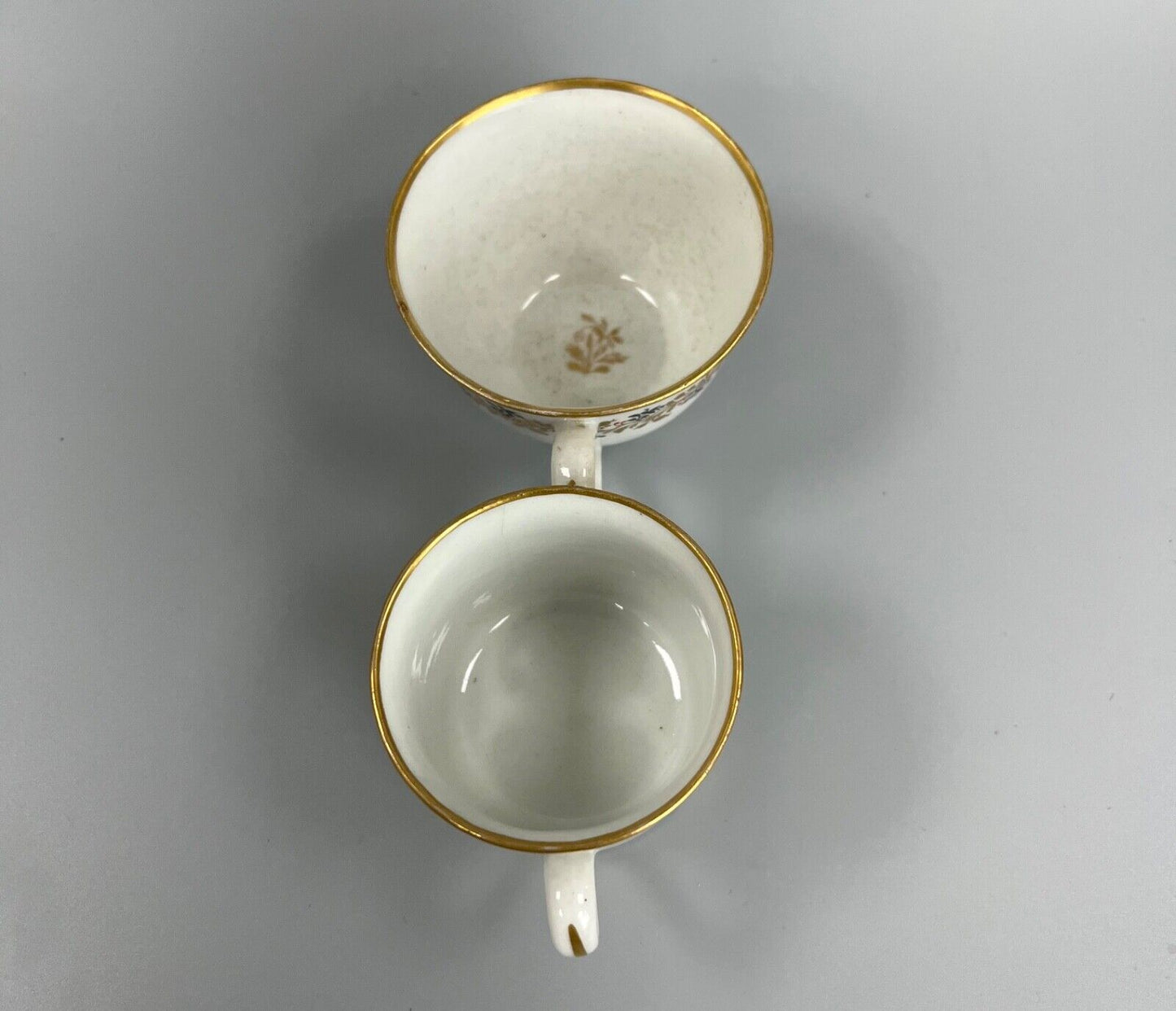 A c.1795-1807 bute shape New Hall trio in pattern number 441
