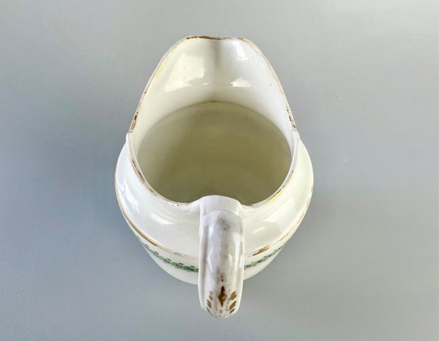 A Barr Worcester drum-shaped cream jug c.1795