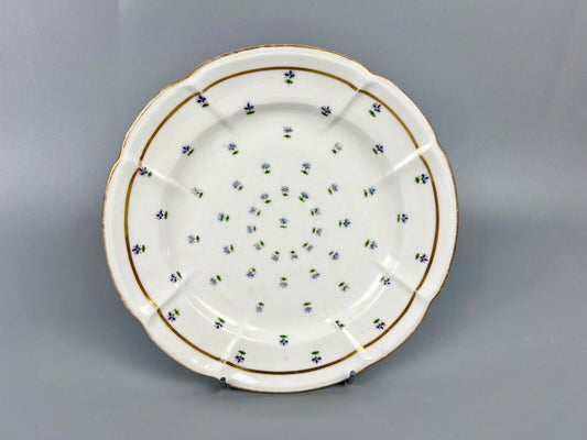 A Welsh (Swansea) cruciform shape porcelain dish with duck egg body. c.1815