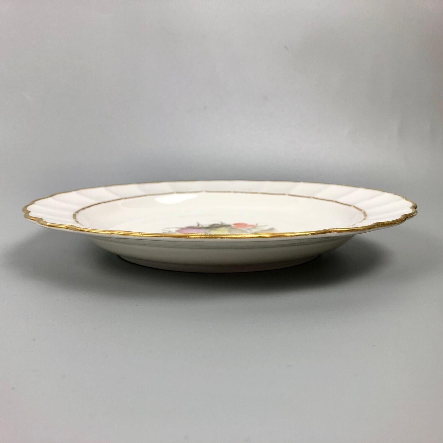 Derby plate from the Pepper Arden Service painted by William Billingsley c1790