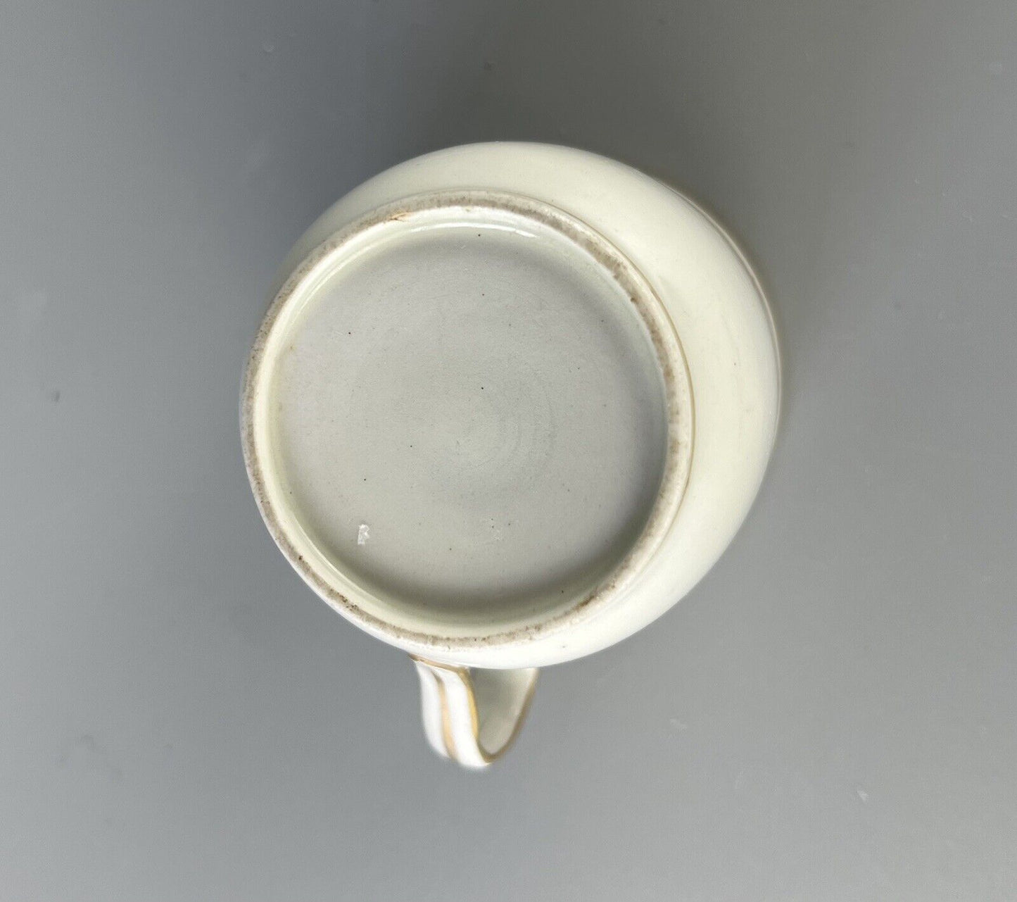 A New Hall true trio (coffee cup, tea bowl and saucer) c.1795. Pattern 89