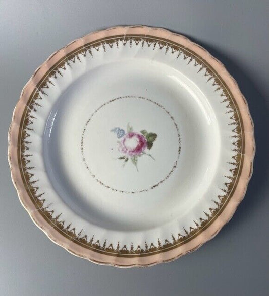 A late 18thc  Derby Porcelain plate in pattern number 65 c1785 plate #2